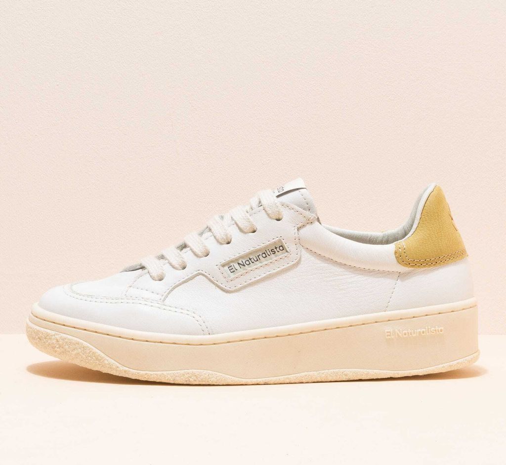 El Naturalista Sportschuhe Uni N5842 MULTI MATERIAL WHITE/ GEO Farbe Weiß