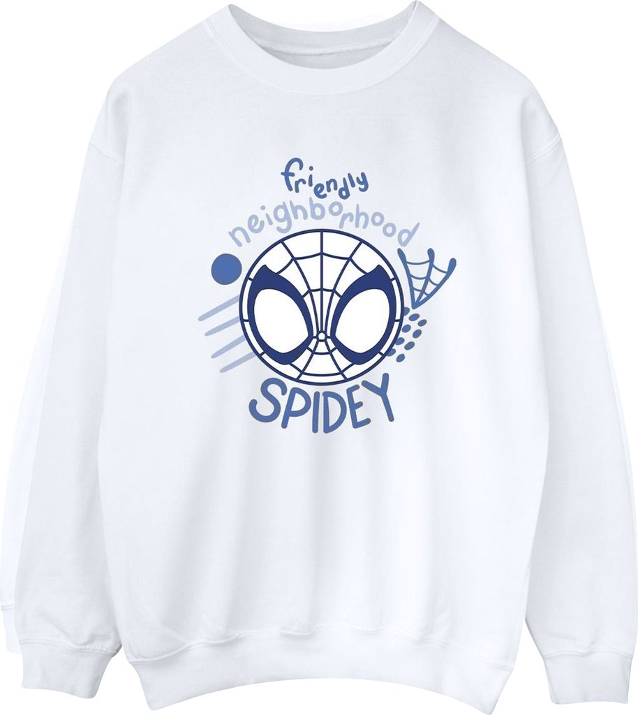 Marvel - "Spidey And His Amazing Friends Neighbourhood" Sweatshirt für Damen BI35702 (S) (Weiß)