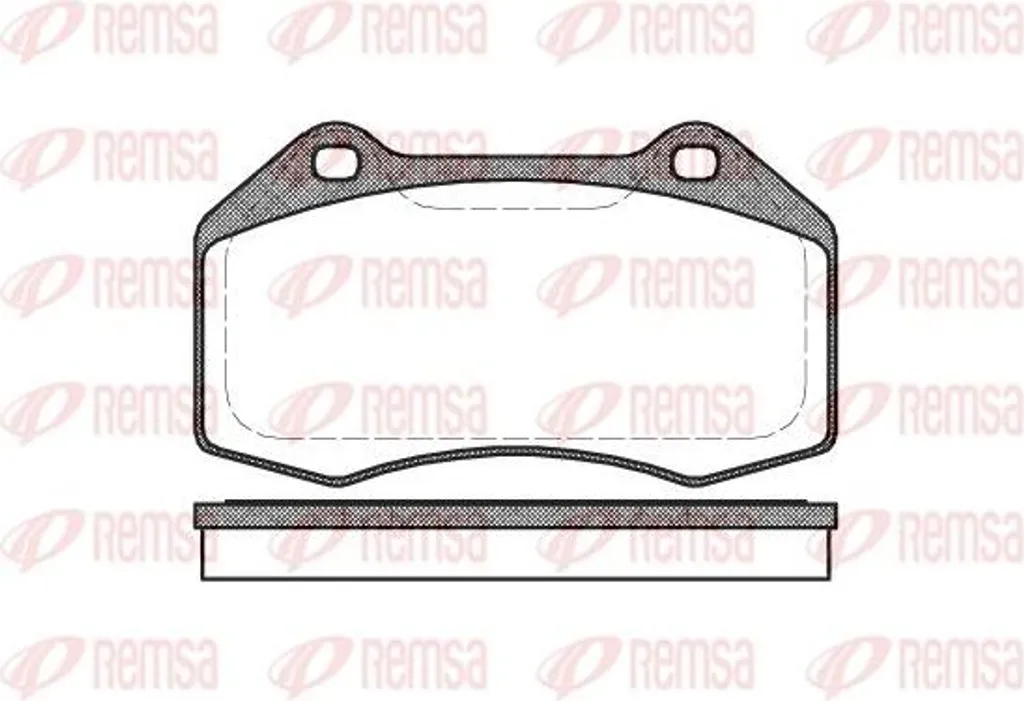 Plaquettes de frein pour Clio et Megane REMSA 1113.00 usage quotidien