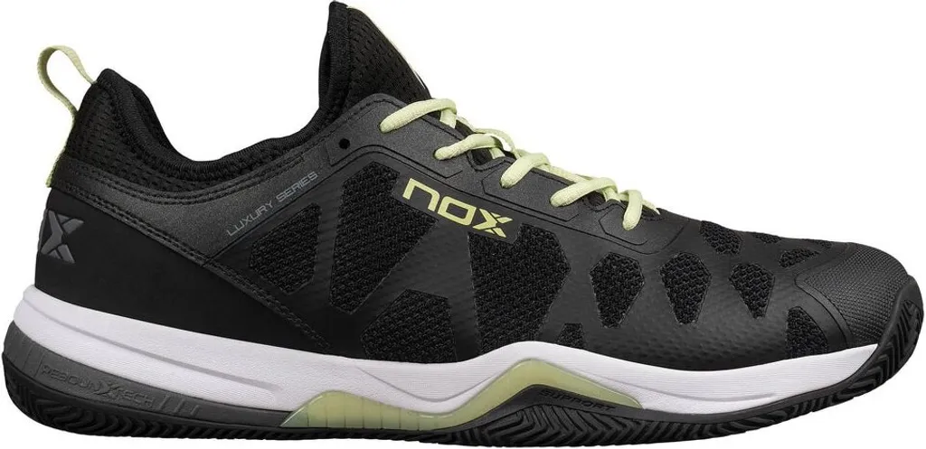 Chaussures Padel Nox Nerbo Noir 39 : Évitez les Glissades sur Court