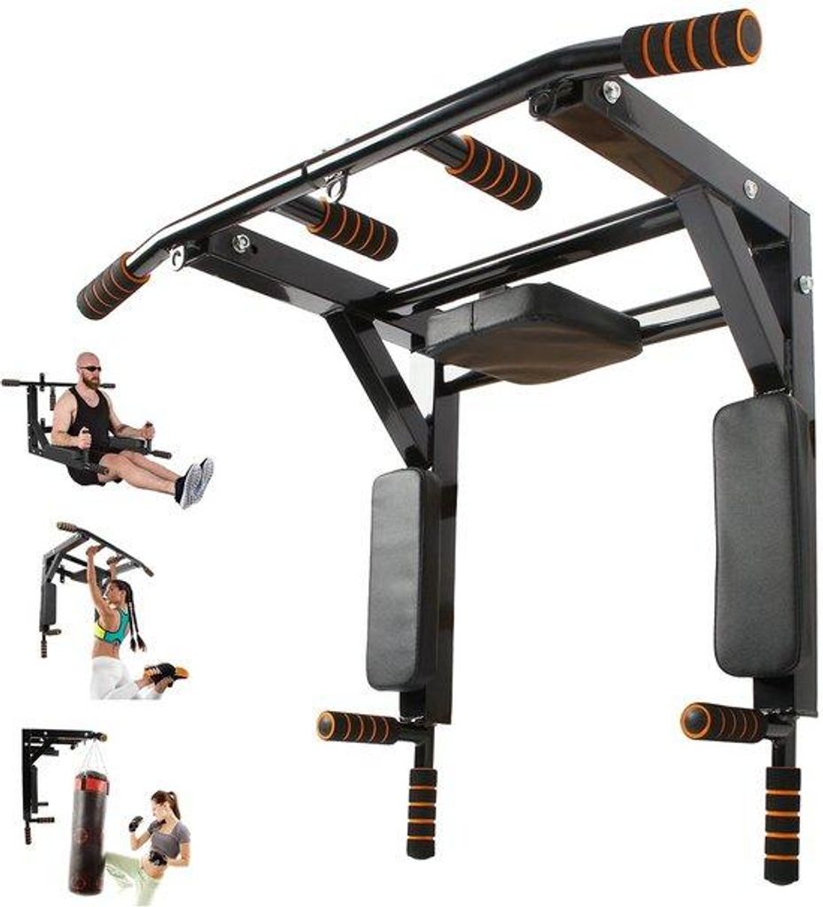 Barre de traction murale Unyqoos® avec 8 poignées Image du produit 