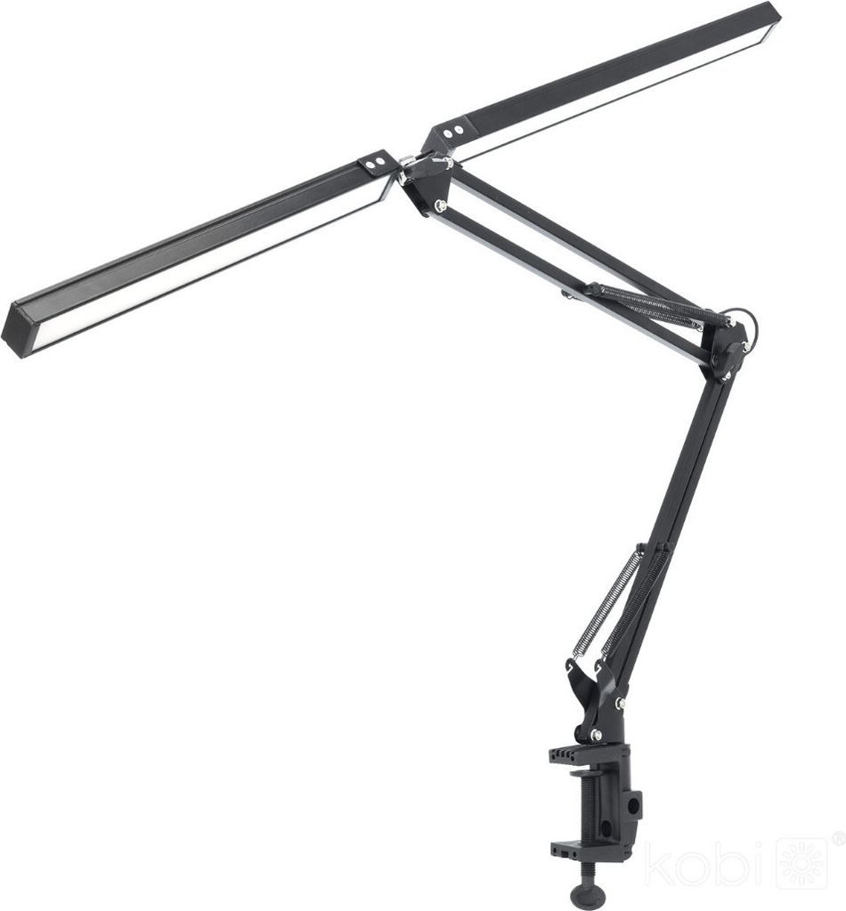 LED kreslící stolní lampa nastavitelná na výložníku s Obrázek produktu 