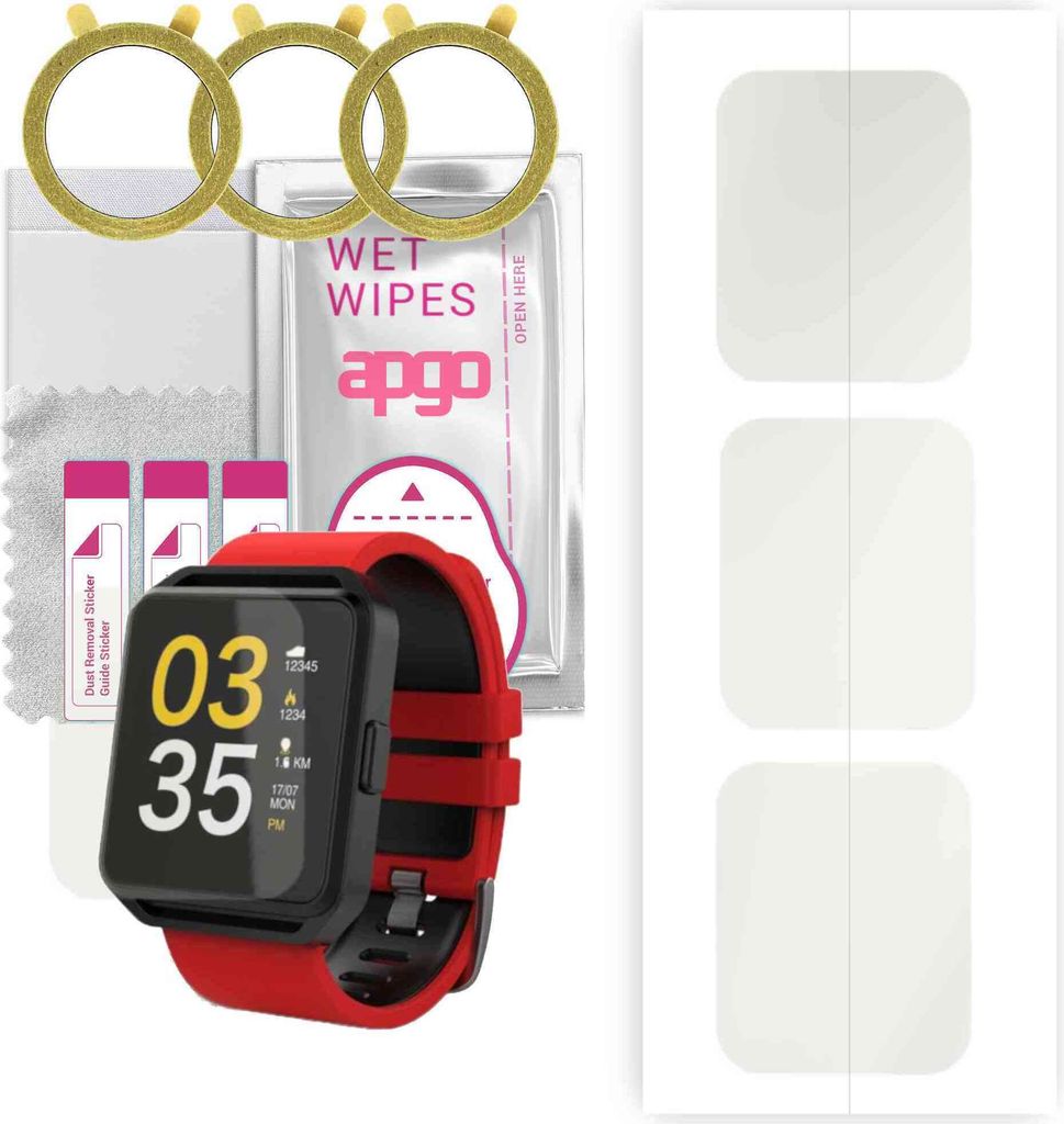 apgo 3 Stück Schutzfolie, Matt, kompatibel mit Maxcom FW15 Produktbild 