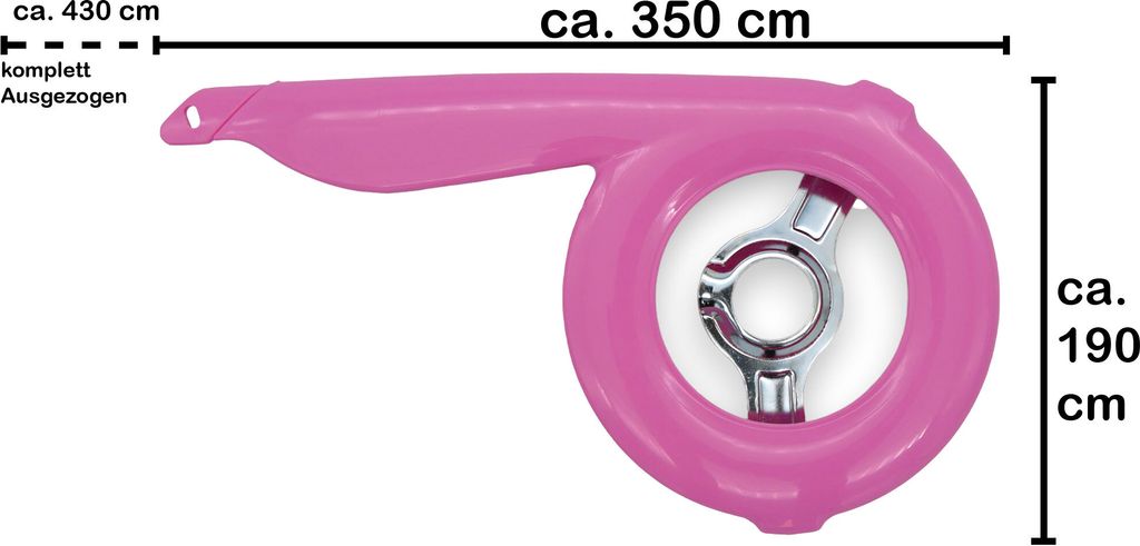 Kettenschutz Kinderrad 16" - 20" einstellbar Rosa Produktbild 6