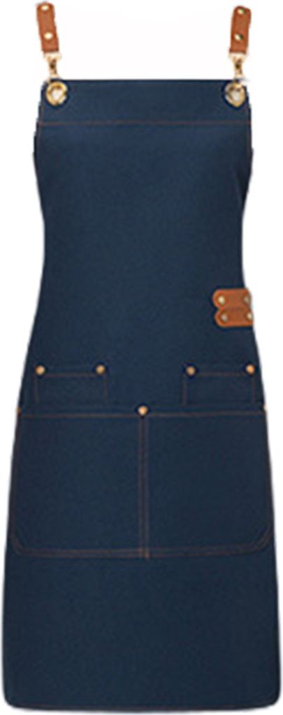 Wasserdichte Küchenschürze mit Taschen für Männer und Frauen, Reinigungsschürze, Taillenbinde, Ladenarbeitsuniform, Grillgeschenk