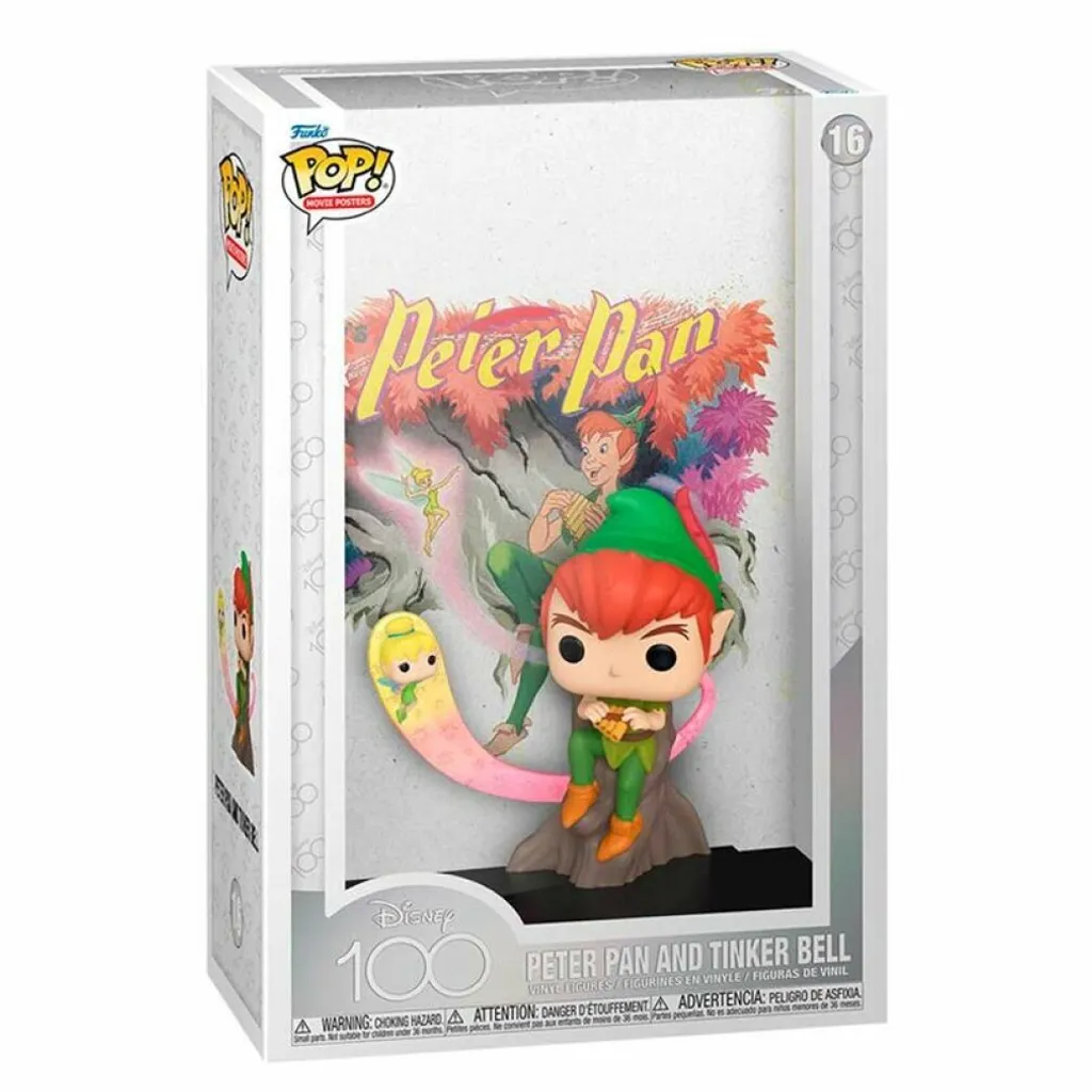 Figurine Pop Peter Pan Disney avec Clochette - Objet de Collection 9cm - 2