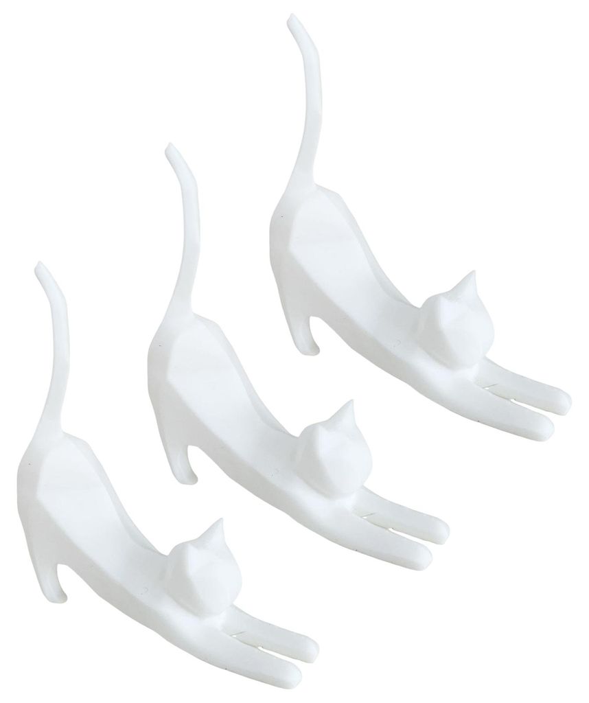 1/2/3 Stück lebensechte Katzenskulptur, 3D-gedruckt, handgefertigt, künstliche Katzenfigur, Dekoration für Partys und Zuhause, Geschenk für Kat...