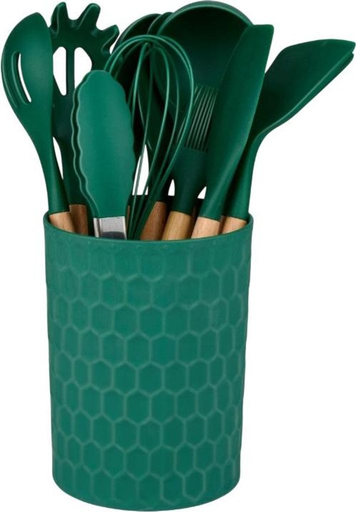 Utensili Da Cucina In Silicone Con Frusta Alpina Set 12 El. Immagine del prodotto 