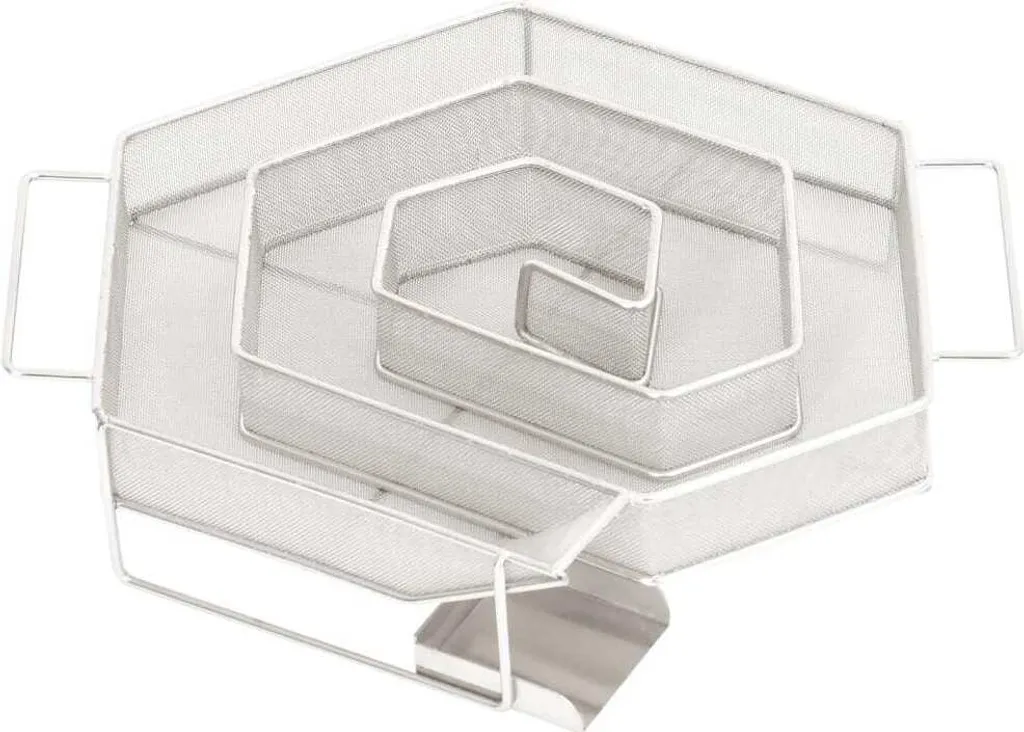 Générateur de fumée froide 6 côtés 22,5 cm en acier inoxydable robuste