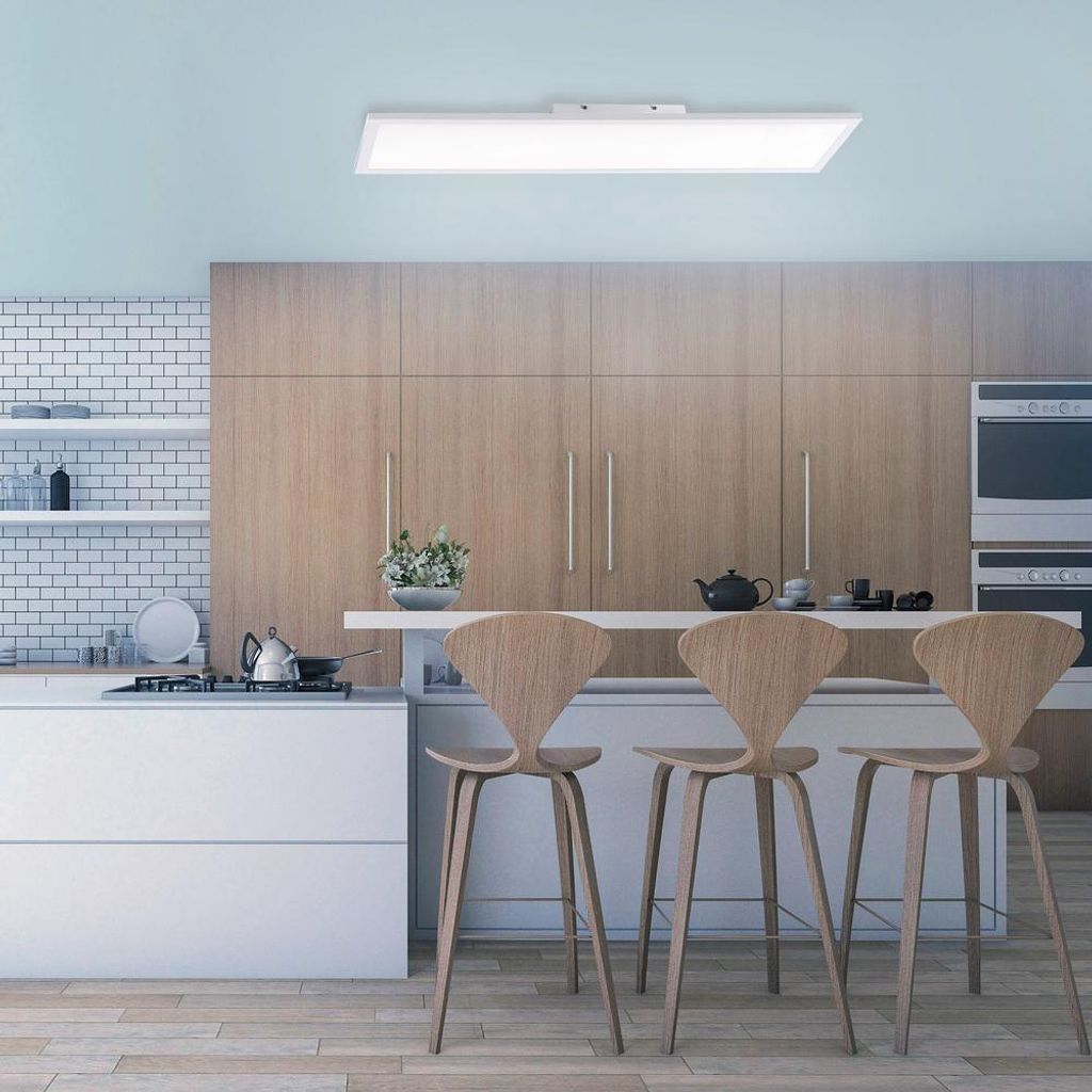 Just Light LED Deckenlampe "Flat" weiß, 24 W, CCT Produktbild 