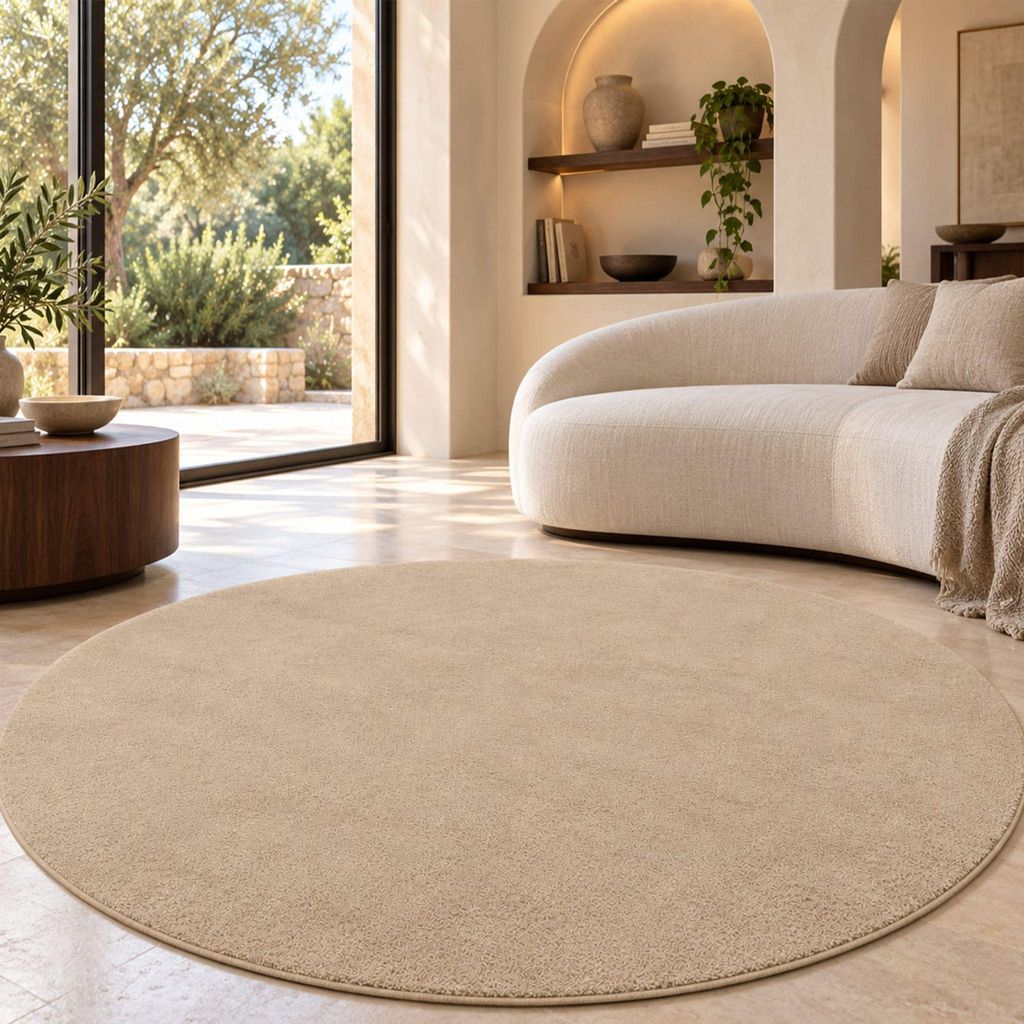 Paco Home Waschbarer Teppich Wohnzimmer Kurzflor Produktbild 