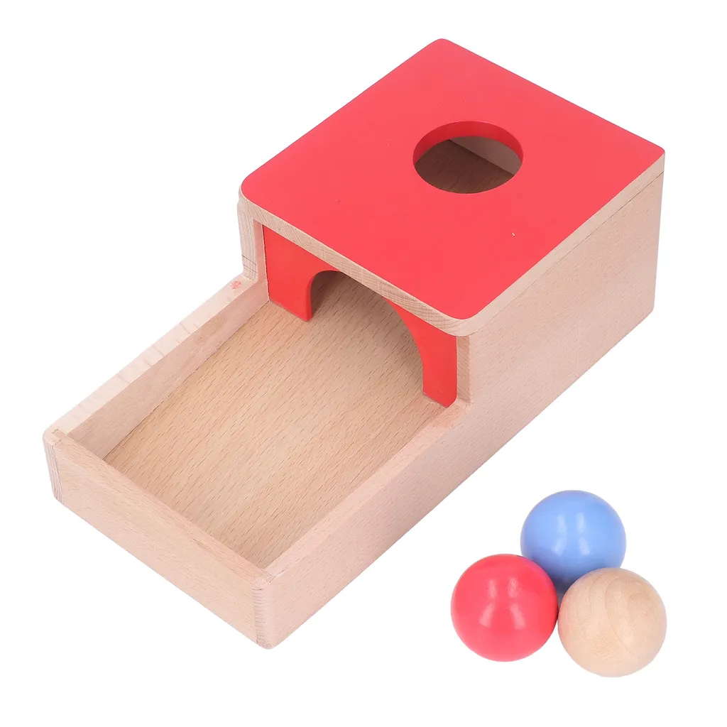 Boîte de tri Montessori en bois et jeu de récolte de carottes