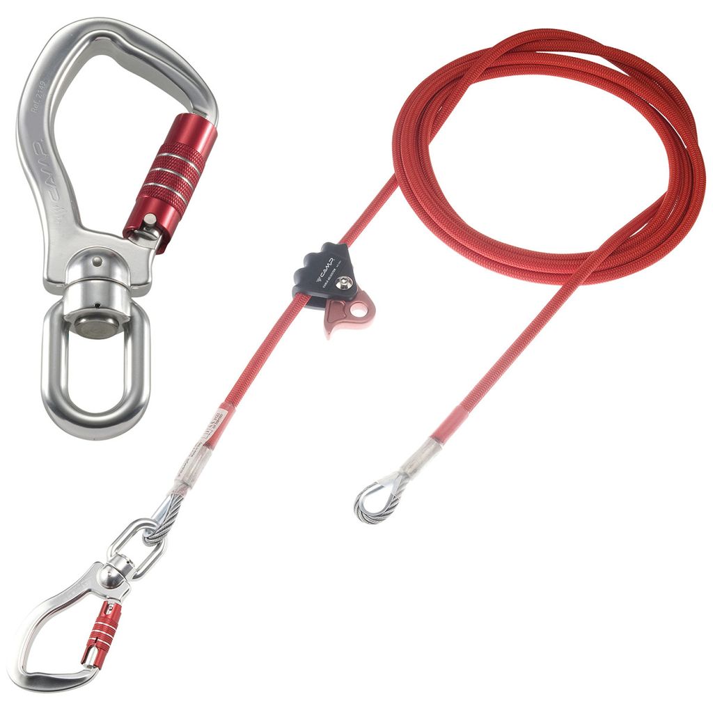 CAMP Einstellbare Positionierung Lanyard Cable Adjuster + 2149 3,5 m