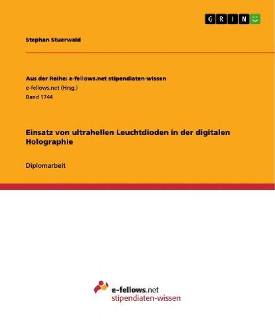 Einsatz von ultrahellen Leuchtdioden in der digitalen Holographie