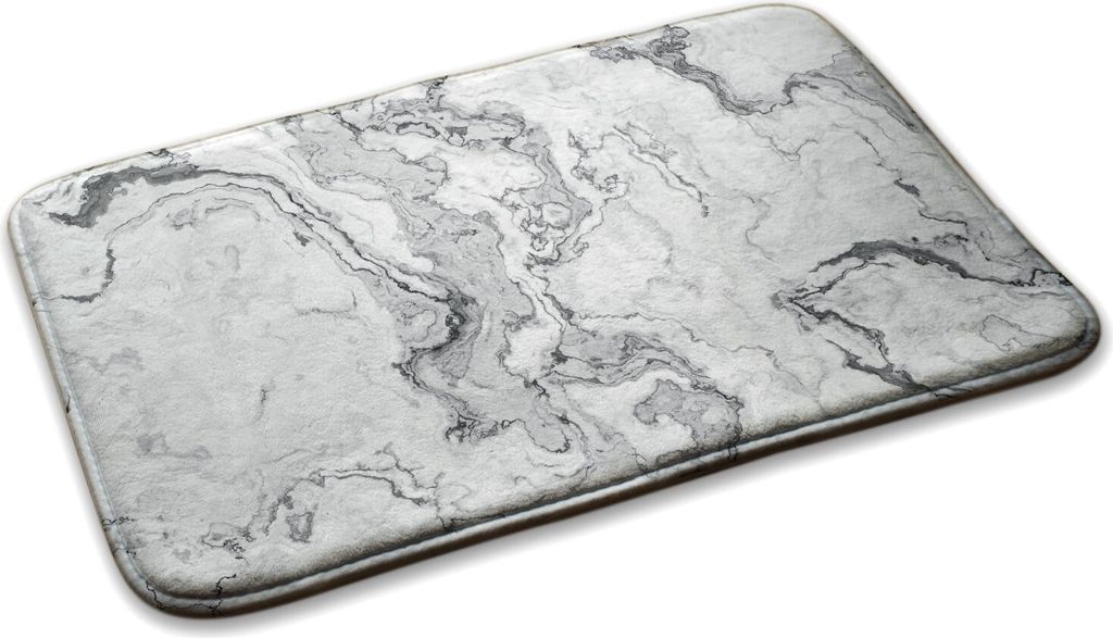 Teppich Teppich Wohnzimmer Schlafzimmer Modern - 75 cm x 45 cm - Marmor