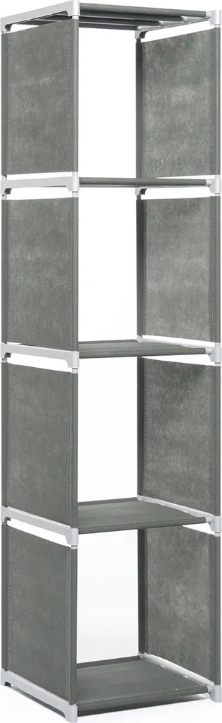 Colonne de Rangement Anthracite Allice - Étagère Haute pour Intérieur