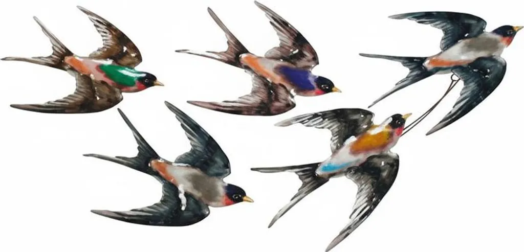 Décoration Murale Oiseaux Design Intérieur pour Salon et Chambre 507395
