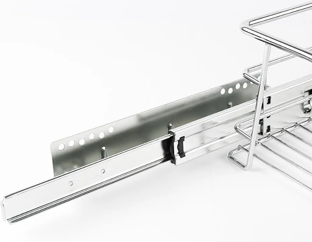 Panier Coulissant de Cuisine pour Meuble 60cm - Pack de 2 Tiroirs Pro - 5