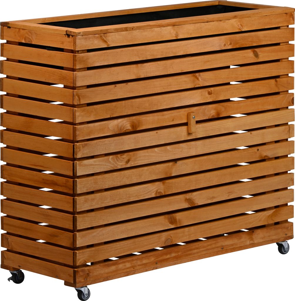 dobar Hochbeet "Rolla" Gr. XL, Braun, 92x32,5x78 cm mit Produktbild 3