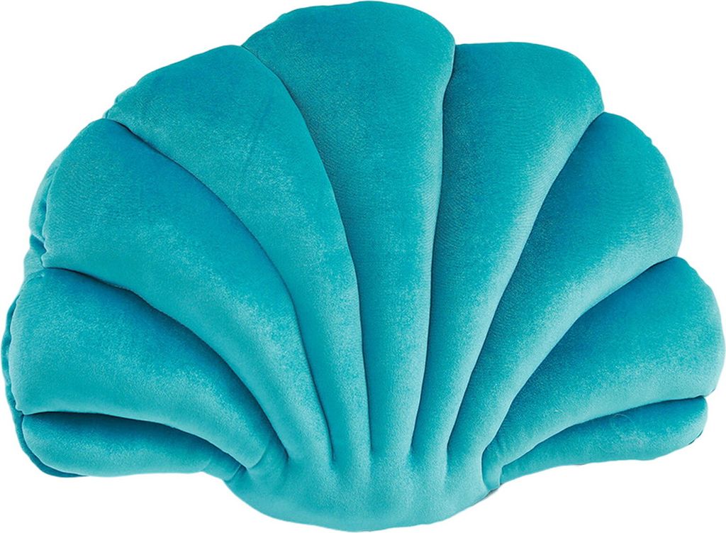 Dekokissen, fusselt nicht, reißfest, hochelastisch, formstabil, atmungsaktiv, prall gefüllt, Muschelform, ideal für Puppen und als Heimdekoration.