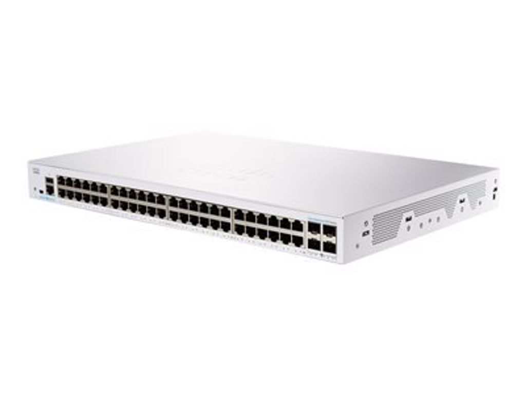 Cisco CBS250-48T-4X-EU Managed L2/L3 Gigabit Ethernet (10/100/1000) Netzwerk-Switch Silber