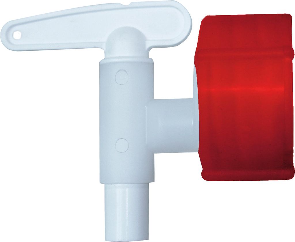 GRAF rubinetto di scarico NW 10, rosso adatto per GRAF Immagine del prodotto 
