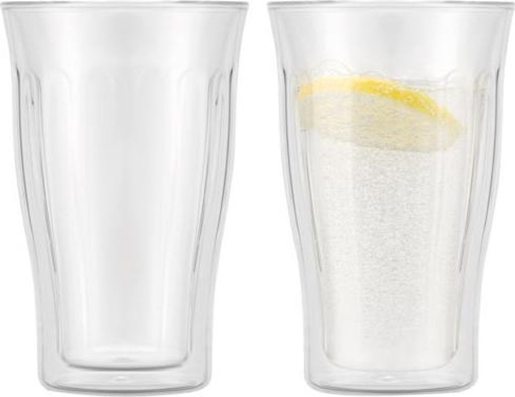 Set aus 2 Biergläsern mit Doppelwandung, 0,5 l – Bodum