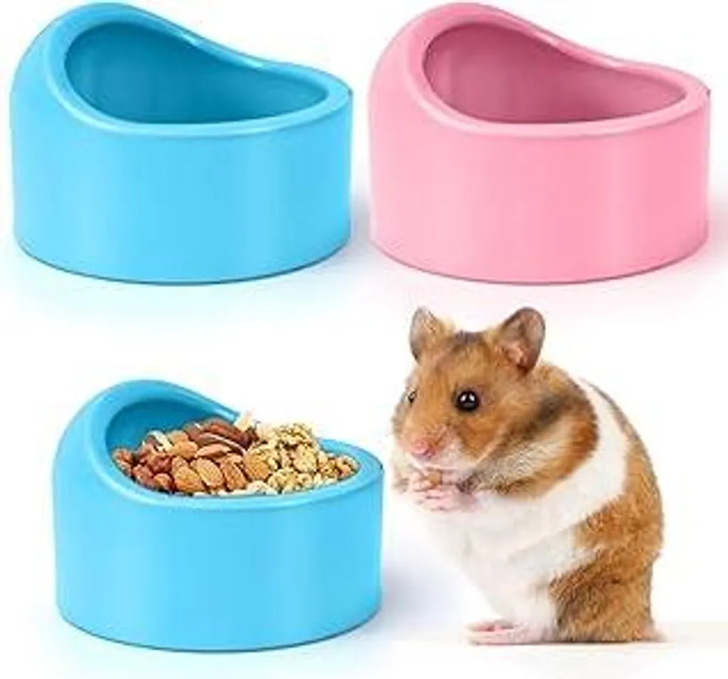 Arreda la Gabbia: Set 2 Ciotole Design per Piccoli Animali