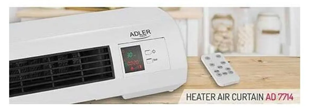 Termoventilatore Ceramico Adler AD 7714 2200W - Timer e LED Display - 11