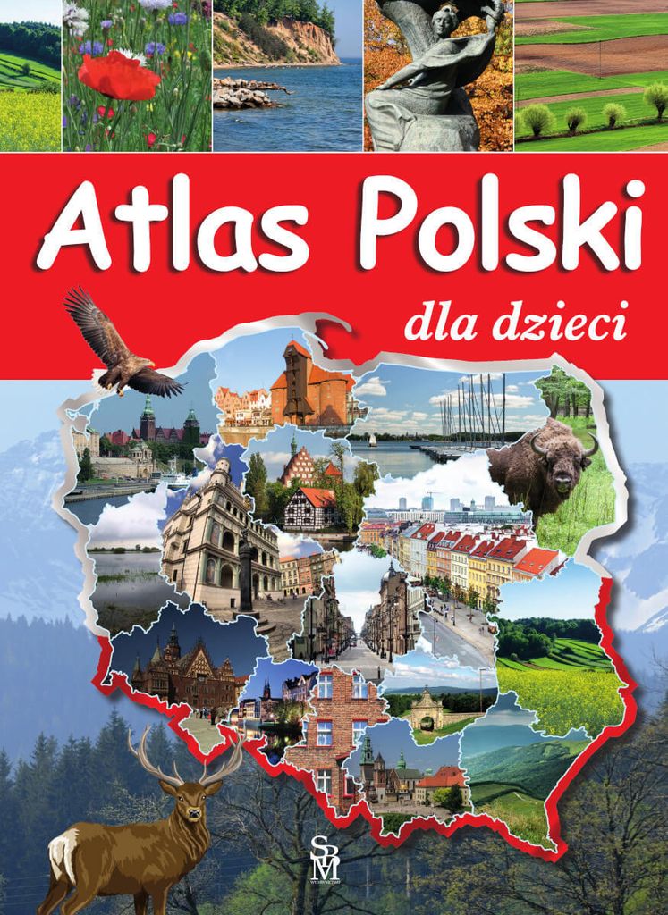 Atlas Polski dla dzieci, wydanie 2023, 32 strony