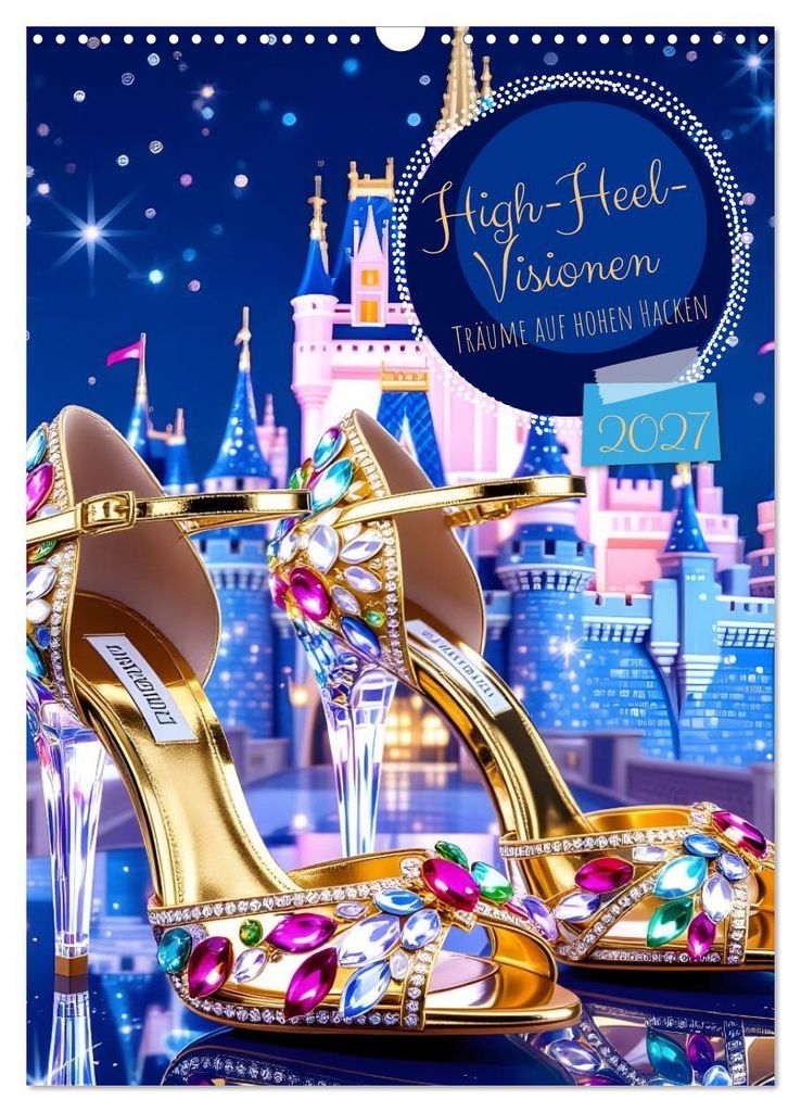 High-Heel-Visionen (Wandkalender 2027 DIN A3 hoch), CALVENDO Monatskalender