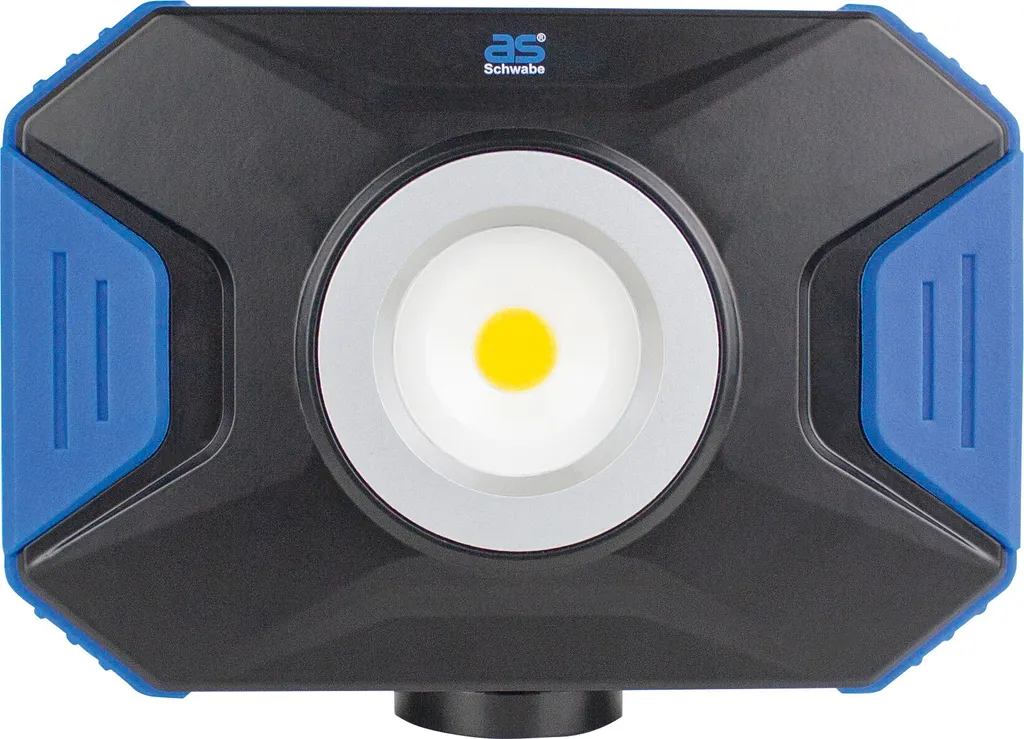 Projecteur de chantier LED sans fil 10W lampe de travail rechargeable bleu