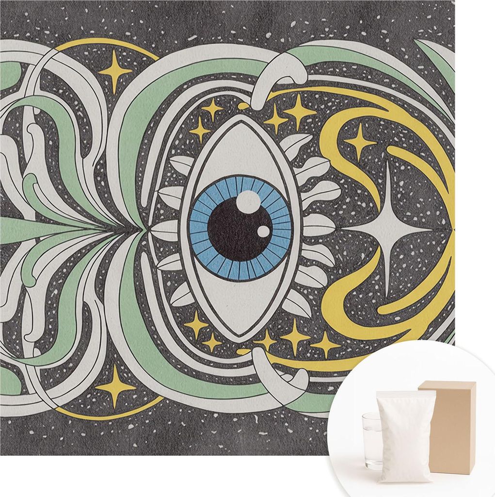 Fototapete - Wandbilder für Wohnzimmer - 250x250 cm - Dekorative Wandfolie - Modernes Design für Wanddekoration - Tapeten für Innenräume - Symm...