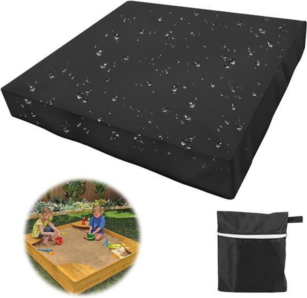Wetterfeste Abdeckhaube 150x150cm, wasserdicht, UV-beständig, mit Zugseil
