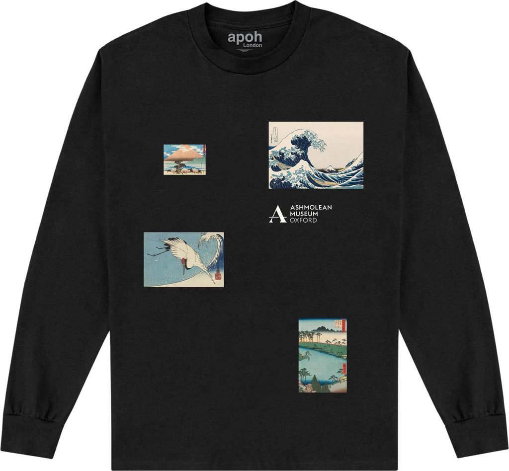 Ashmolean Museum - Sweatshirt für Herren/Damen Uni PN130 (S) (Schwarz)