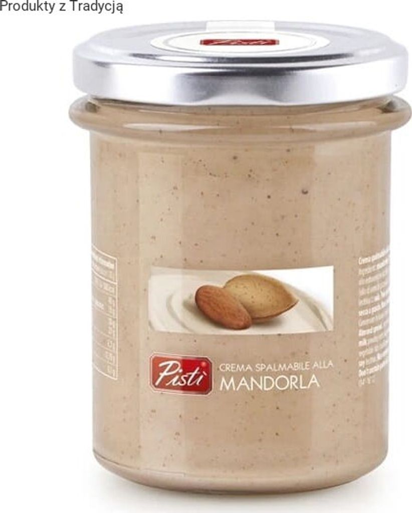 Mandelcreme alla Mandorla Vaso Premium 200g - Pisti Produktbild 