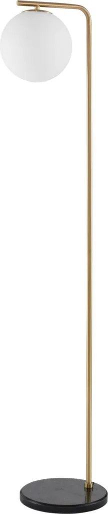 Lampadaire de lecture Alvarez base marbre pour coin salon et bureau