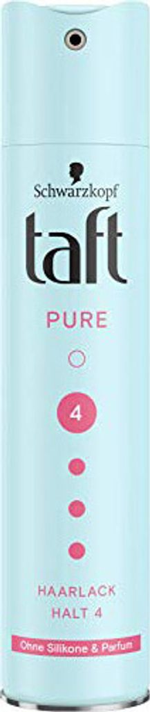 Haarlack Pure Ohne Silikone & Parfum Halt 4, 250 ml Produktbild 