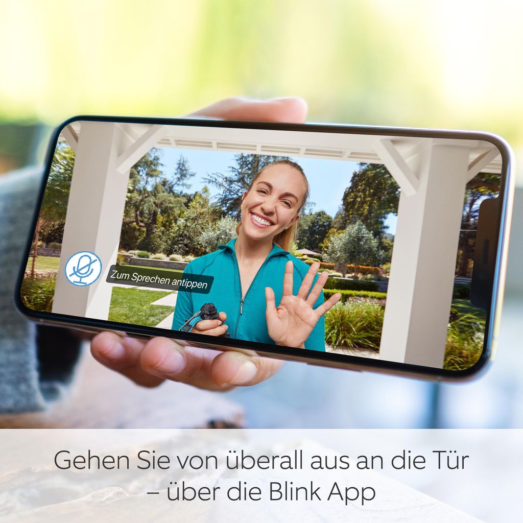 Video Doorbell schwarz Türklingel mit Kamera Produktbild 8