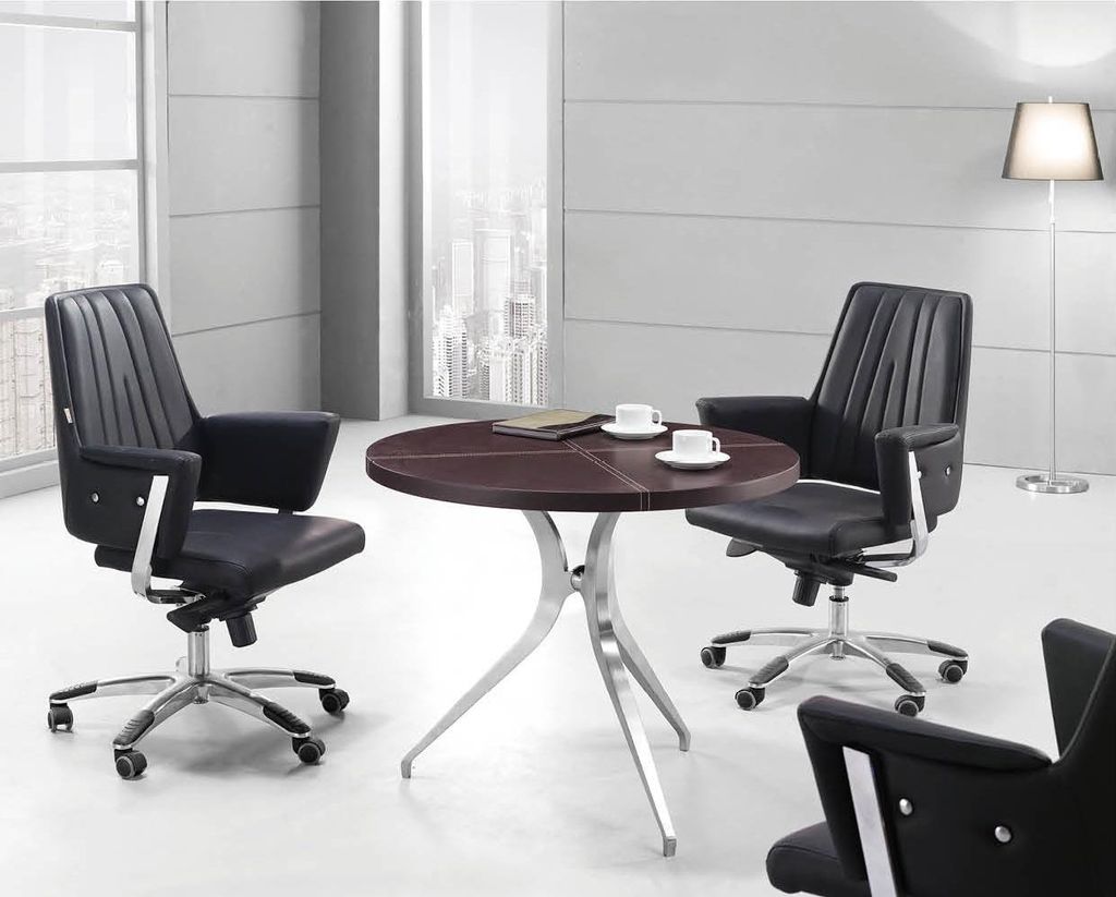 New Meeting Tables Conference Table Modern Leather Wood Design Office Furniture