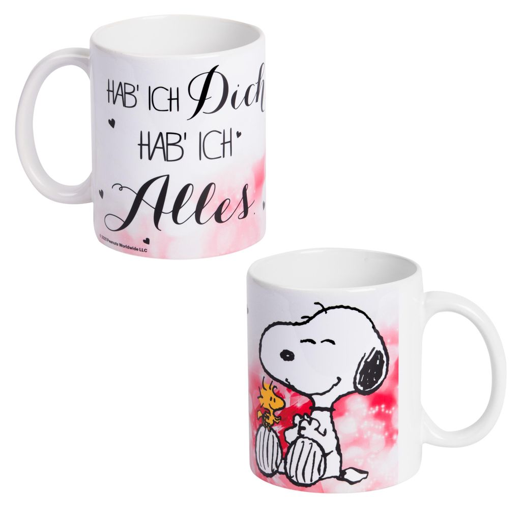The Peanuts Tasse Snoopy - Hab ich Dich, hab ich Alles! Produktbild 