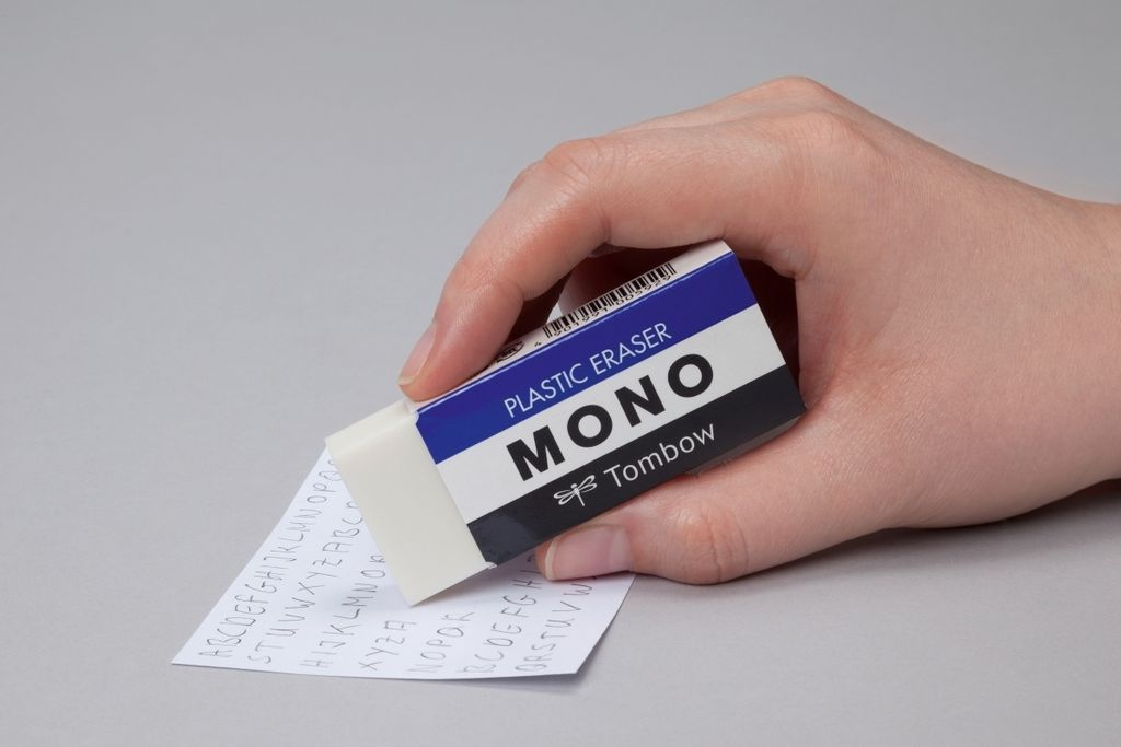 Radierer Mono L PVC weiß Packung mit 10 Stück