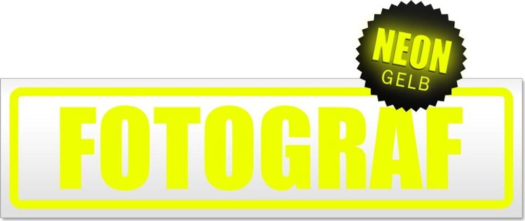 Fotograf Magnetschild Schild magnetisch