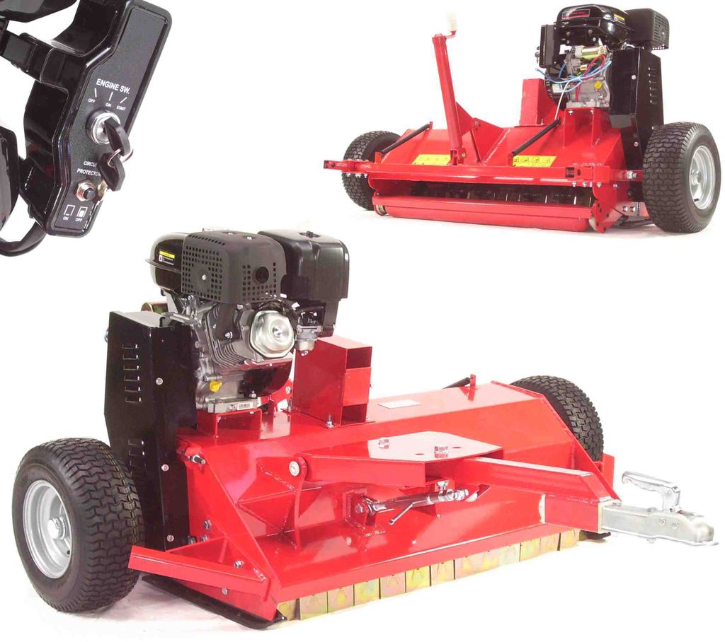 Benzin Schlegelmäher 120 Schlegelmulcher Mulcher Mähwerk Schlegelmähwerk 56165