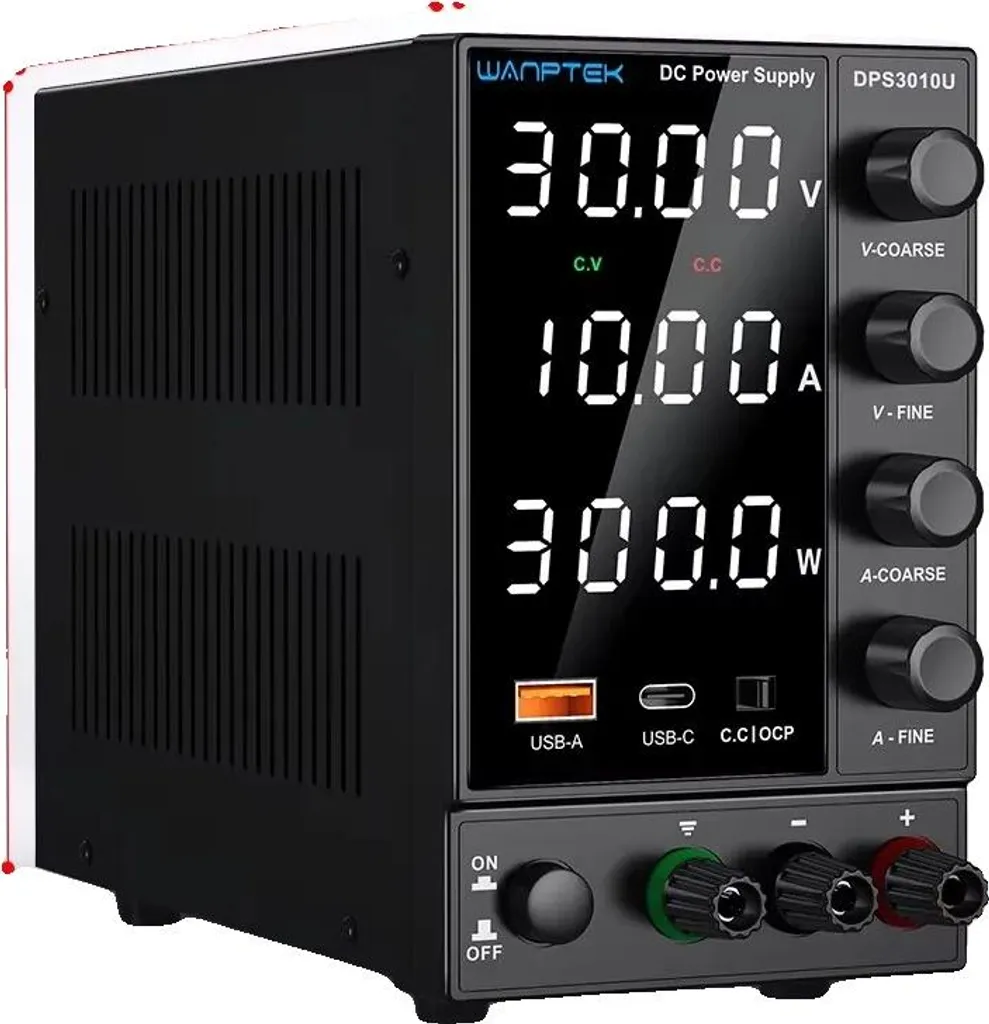 Alimentatore Didattico 30V 10A DPS3010U - Sicuro per Studenti e DIY