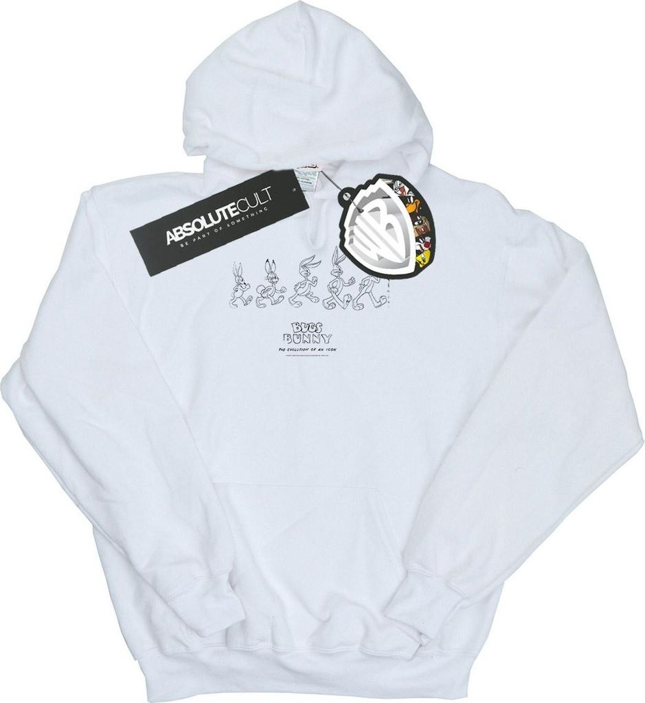 Looney Tunes - Kapuzenpullover für Herren BI13673 (3XL) (Weiß)