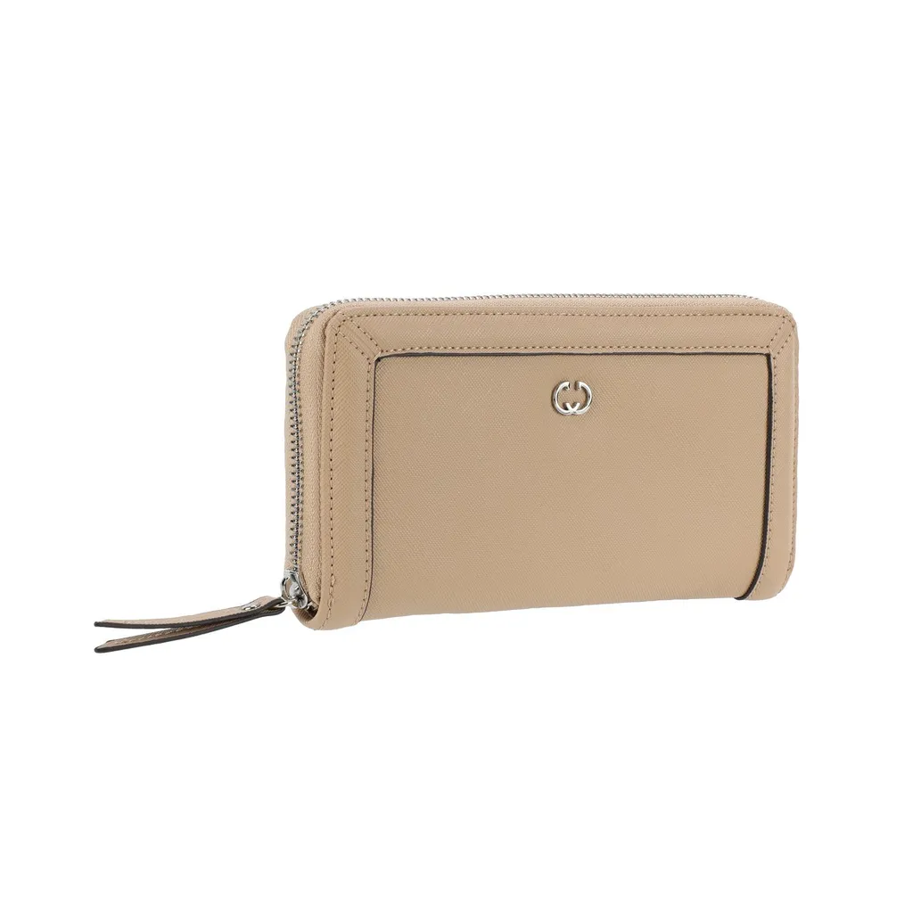 Porte-monnaie beige avec compartiments multiples GERRY WEBER Look At Me - 3
