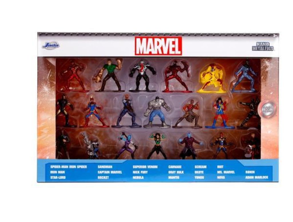 Marvel Kovové zberateľské nanofigúrky 20 ks, wave 3