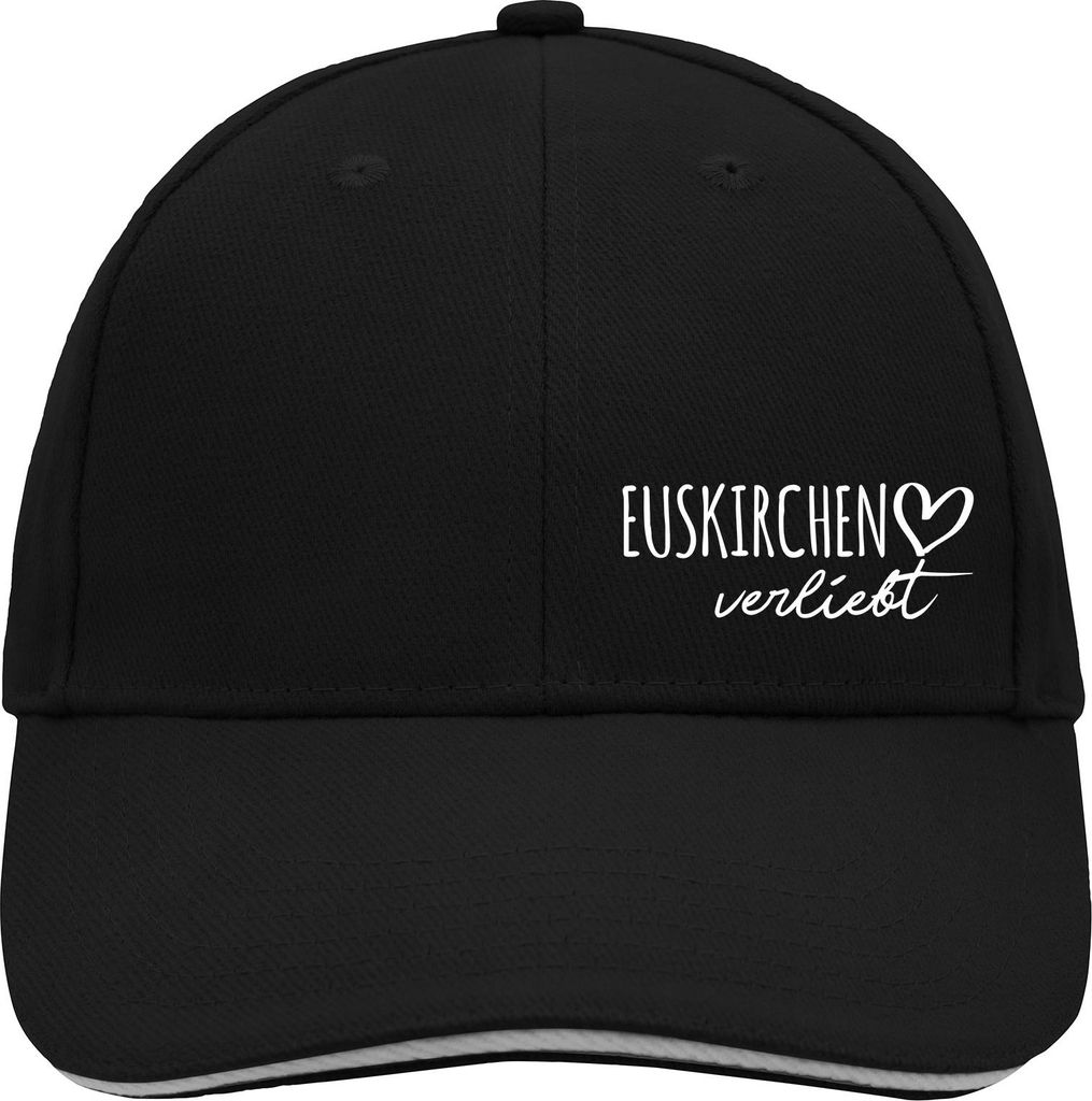 Huuraa Cappy Mütze Euskirchen verliebt Black/Light Grey Produktbild 
