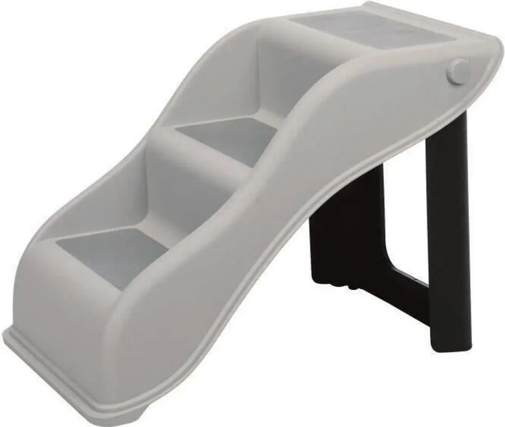 TRIXIE Scaletta per Cani 39475 Grigio | Supporto Articolare 40kg